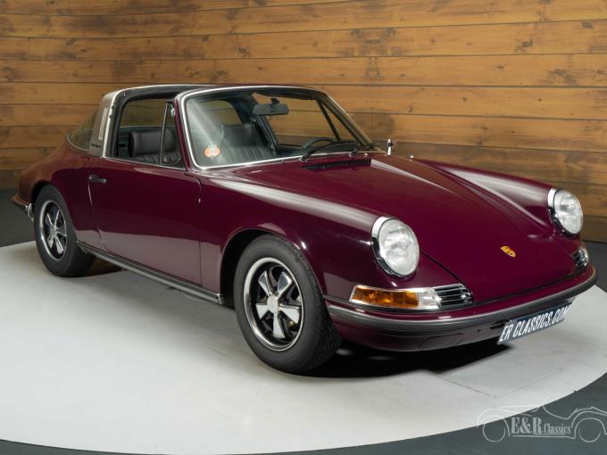 Porsche 911 Targa Ölklappe de 1972
