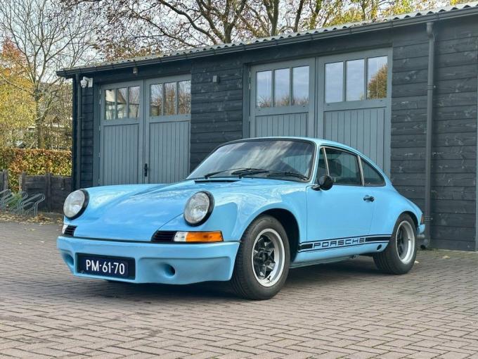 Porsche 911 E Bleu Gulf Coupé de 1971