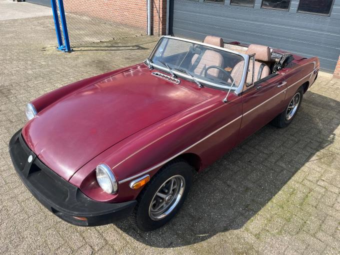 MG B roadster de 1978