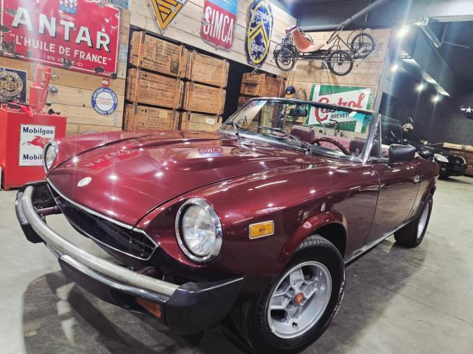 Fiat 124 Spider 2000 Injection de 1980