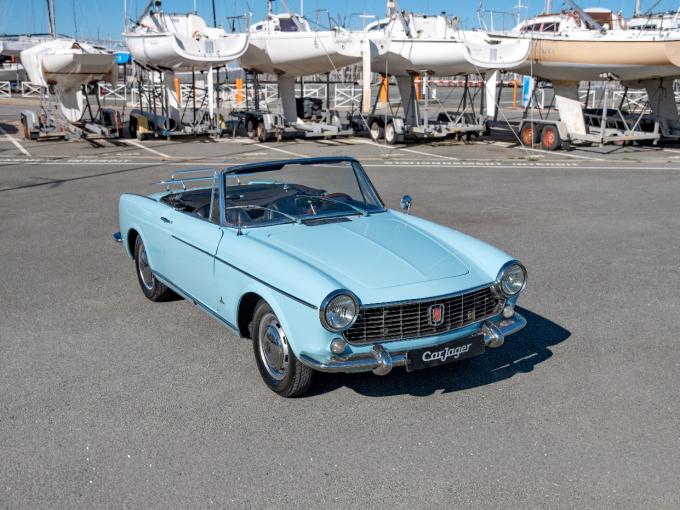 Fiat 1500 cabriolet Pininfarina de 1966