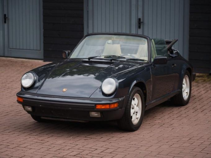 Porsche 911 3.2 Cabriolet de 1987