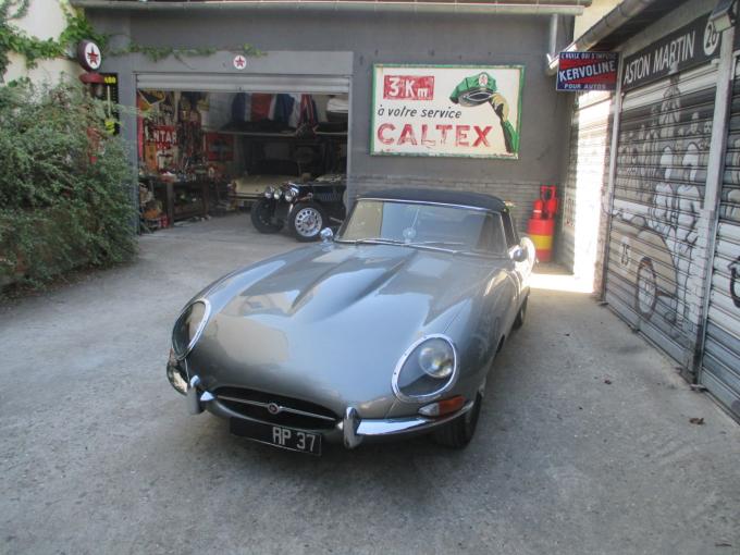 Jaguar Type E 3.8 cabriolet de 1962