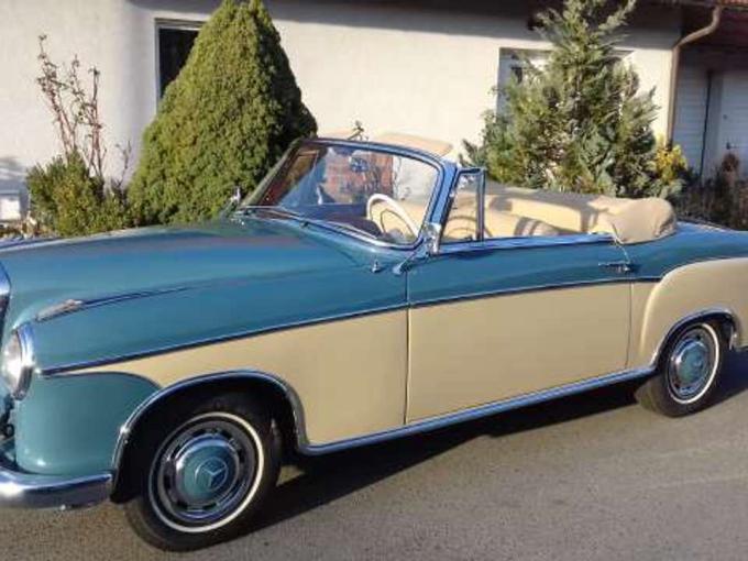 Mercedes-Benz Ponton 220 Cabriolet de 1959