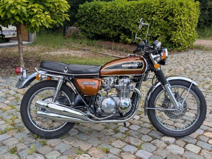 Moto Honda CB500 K2 de 1976