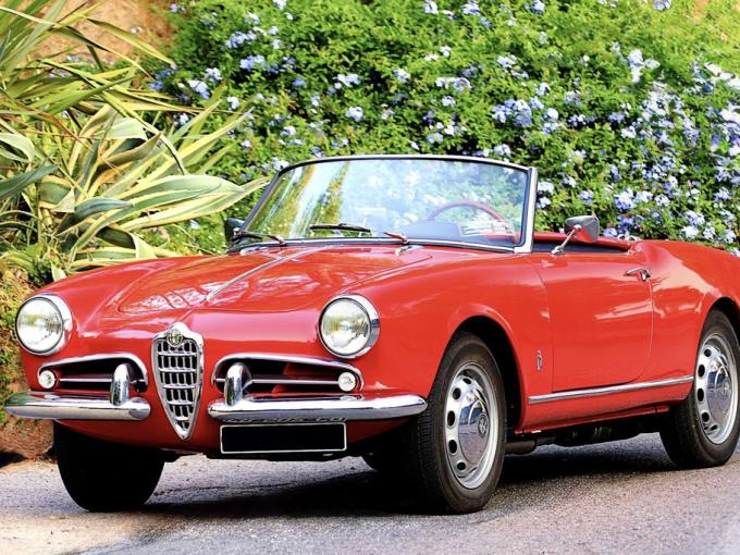 Alfa Roméo Giulietta Spider Veloce de 1958