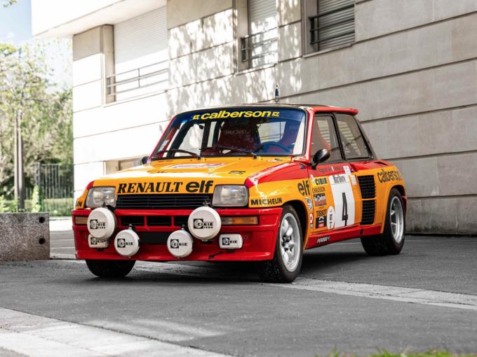 Renault R5 Turbo Groupe 4 Calberson de 1980