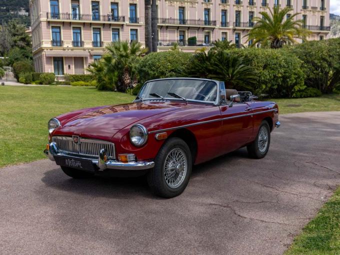 MG B Roadster Overdrive de 1980