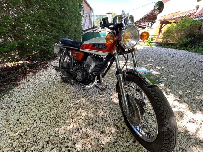 Moto yamaha 350 YR5 de 1972