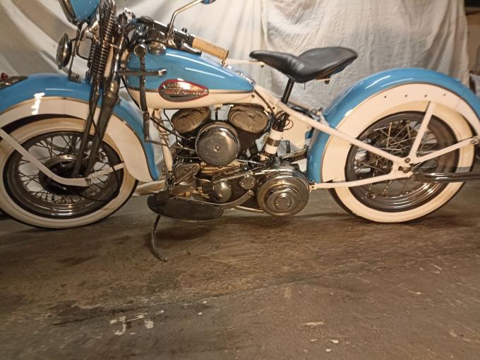 Moto Harley Davidson WL de 1943