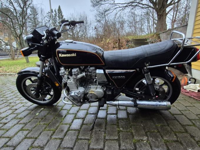 Moto Kawazaki Z1300 de 1981