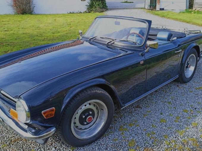 Triumph TR6  Overdrive 3 Weber 150cv de 1969