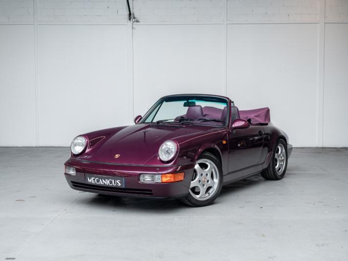 Porsche 964 CABRIOLET *CONFIGURATION PARFAITE / PHASE 2* de 1992