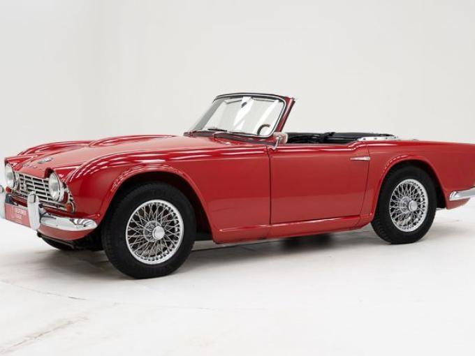Triumph TR4 + Overdrive '63 CH394LO de 1963