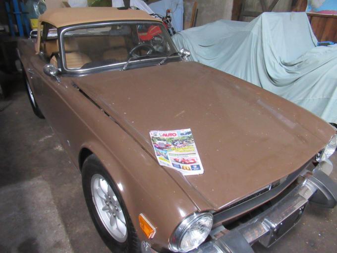 Triumph TR6 OVERDRIVE de 1976