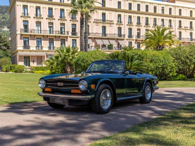Triumph TR6 British green de 1974