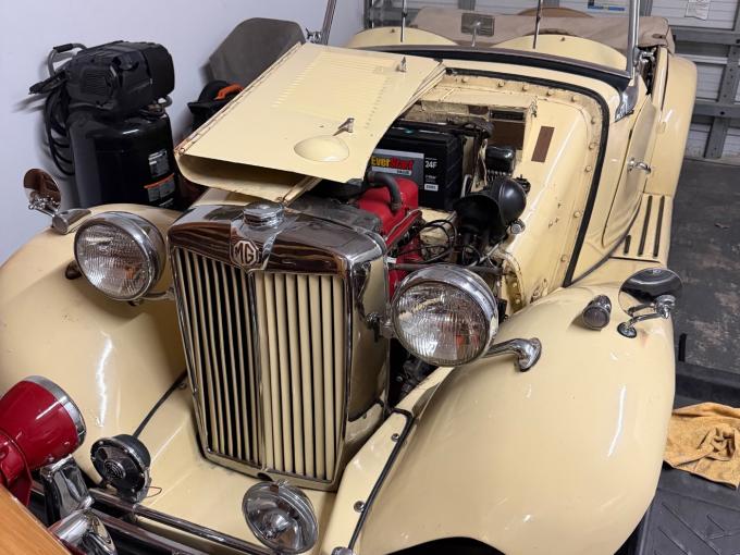 MG TD ROADSTER de 1953