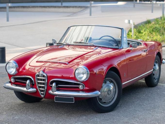 Alfa Roméo Giulia Spider  de 1962
