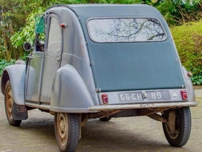 Citroen 2 CV AZL 18.000km d'origine jamais restaur&eacute;e  de 1957