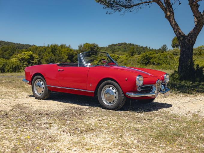 Alfa Roméo Giulietta Spider 750 D de 1959
