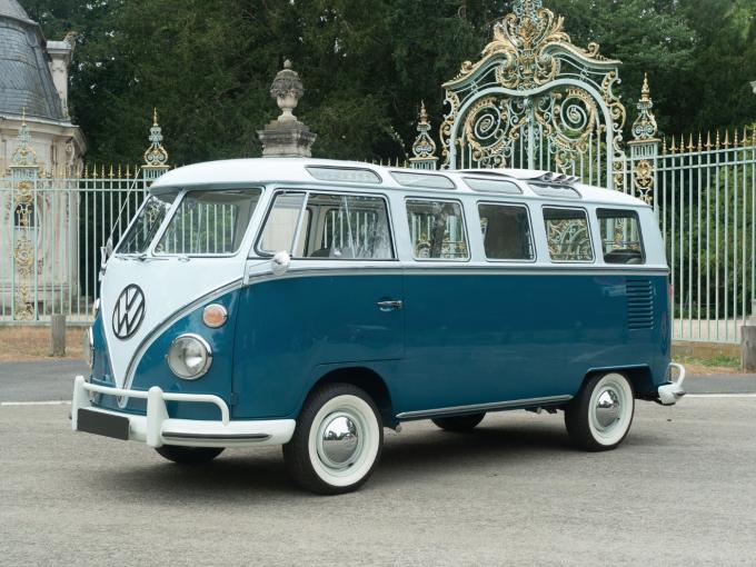 Volkswagen Combi T1 Microbus De Luxe 21 Fenêtres  de 1965