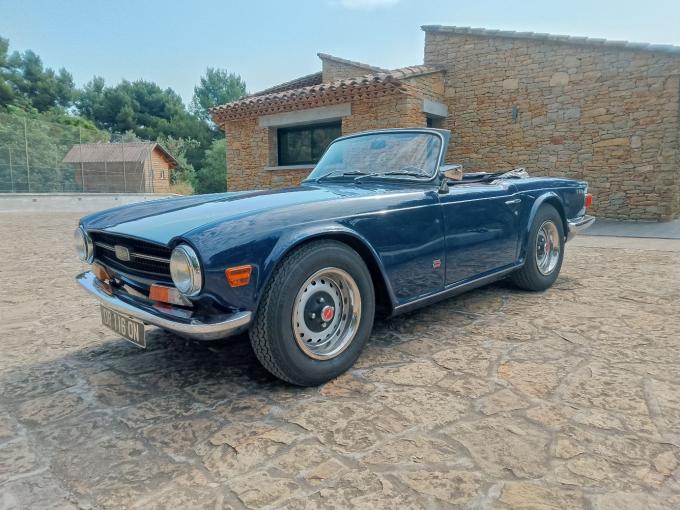 Triumph TR6 6 Cyl.  2.5i 150ch PI INJECTION OVERDRIVE de 1972