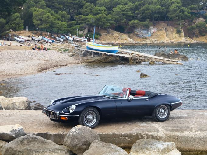 Jaguar Type E V12 boite meca  de 1974