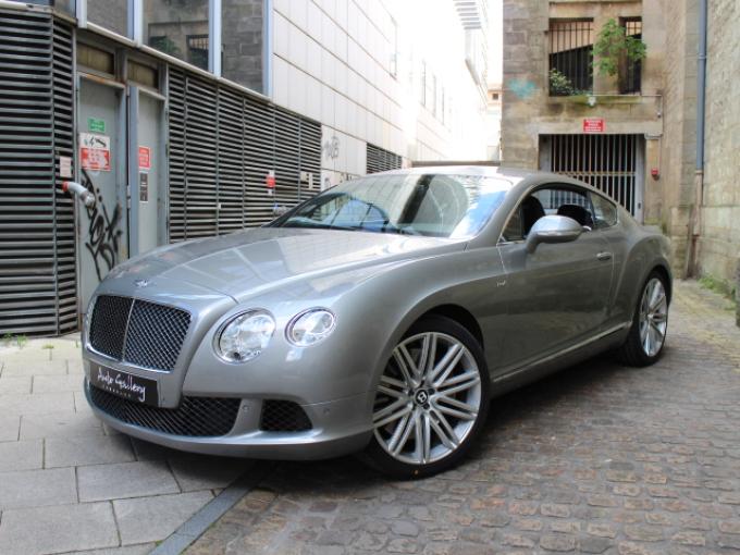Bentley Continental GT Speed 625 ch de 2014