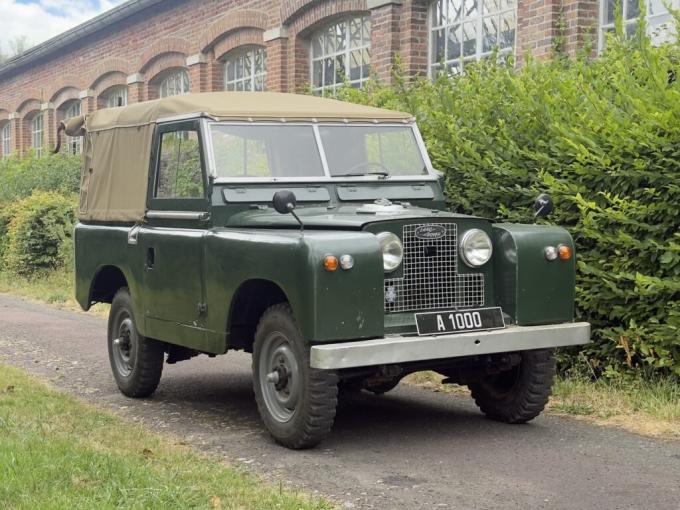 LandRover Série 2 Baché de 1961
