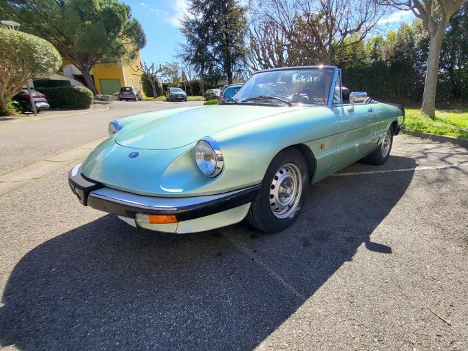 Alfa Roméo 2000 Spider S&eacute;rie 3 Aerodinamica de 1986