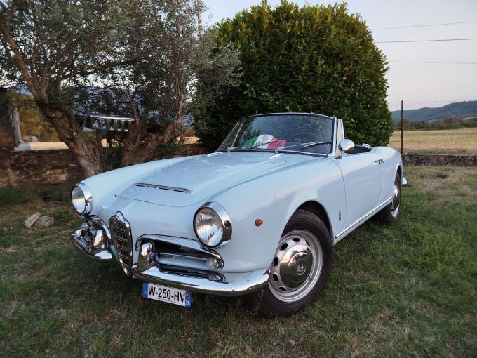 Alfa Roméo Giulia Spider VELOCE 1600 de 1965