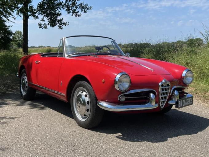 Alfa Roméo Giulietta Spider  de 1961