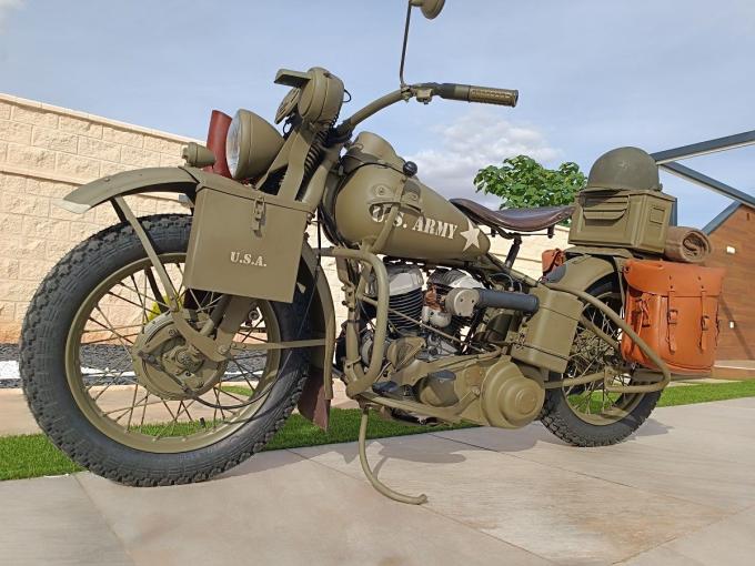 Moto Harley Davidson WLA 1942 de 1942