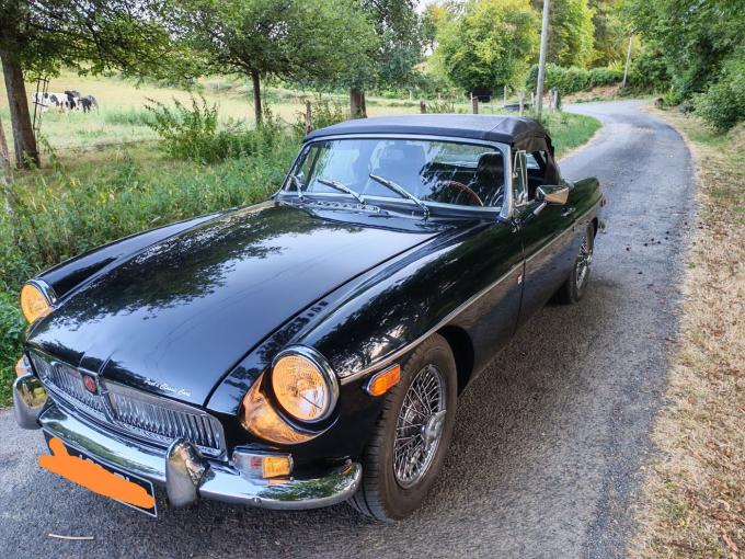 MG B Roadster cabriolet  de 1974