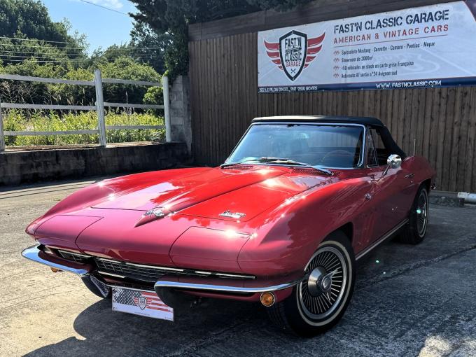 Chevrolet Corvette C2 Sting Ray Cabriolet Roadster  de 1965