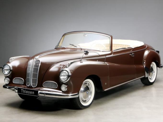 BMW 502 V8 Autenrieth Sport-Cabriolet de 1955