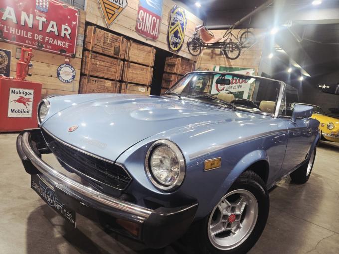 Fiat 124 Spider 2.0 Turbo de 1981
