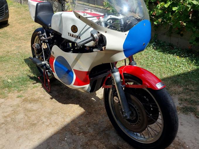 Moto yamaha TZ 350 de 1976