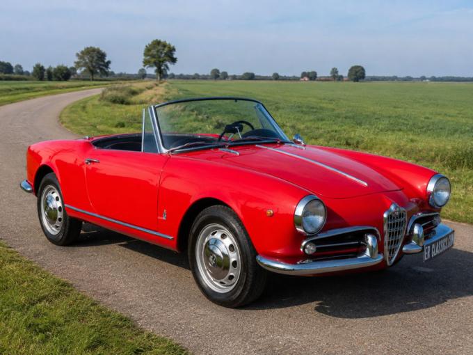 Alfa Roméo Giulietta Spider  de 1961