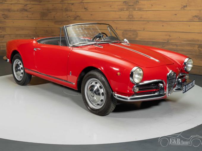Alfa Roméo Giulietta Spider  de 1961
