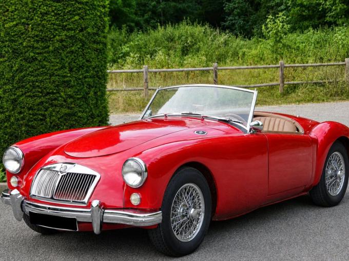 MG A  de 1958