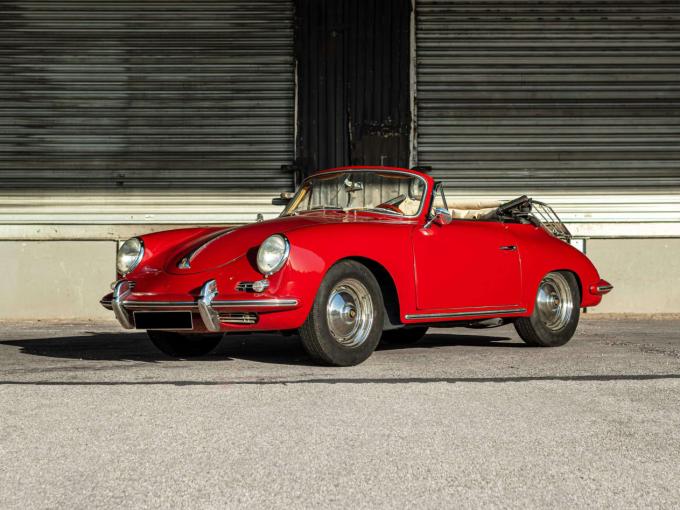 Porsche 356 B 1600 S 75 Cabriolet     de 1960