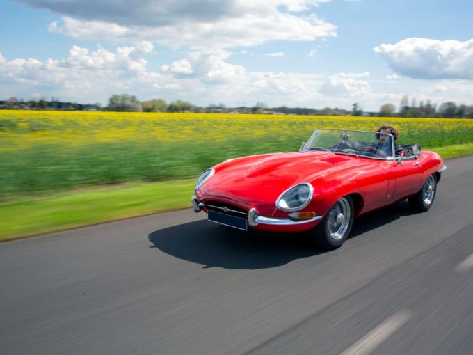 Jaguar Type E FLAT-FLOOR de 1962