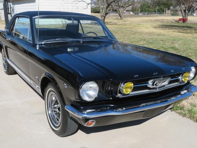 Ford Mustang V8 Pony pack full black de 1965