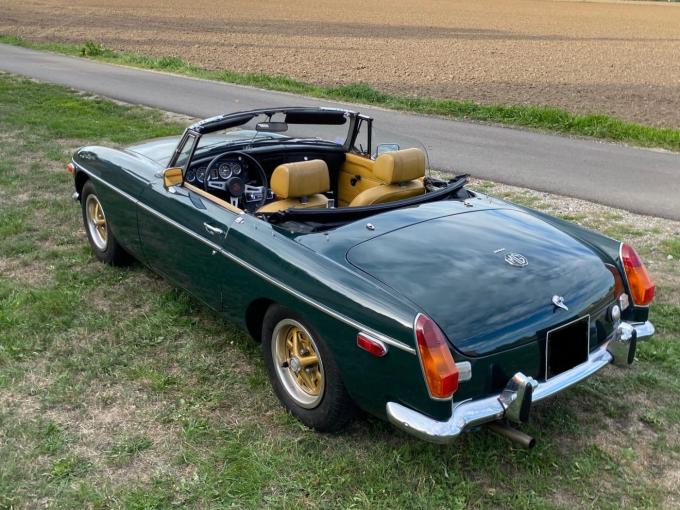MG B Cabriolet Overdrive de 1973