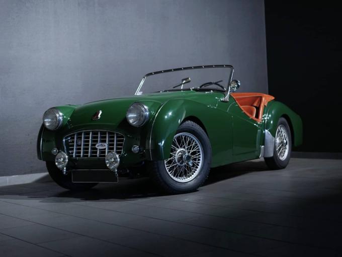 Triumph TR3 « Petite Bouche » de 1957