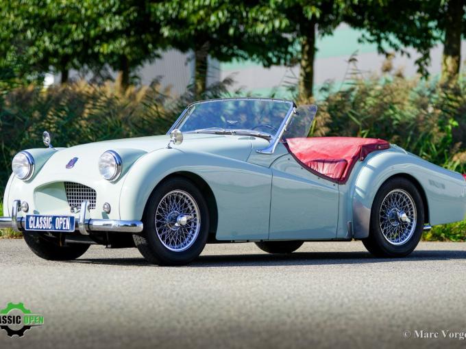 Triumph TR2 Long Door de 1954