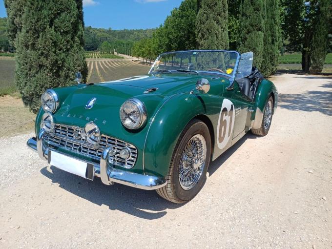 Triumph TR3 A, Grosse prepation moteur 15000 euros de 1961
