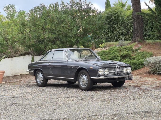 Alfa Roméo 2600 Sprint coupé ex-Philippe Étancelin de 1967
