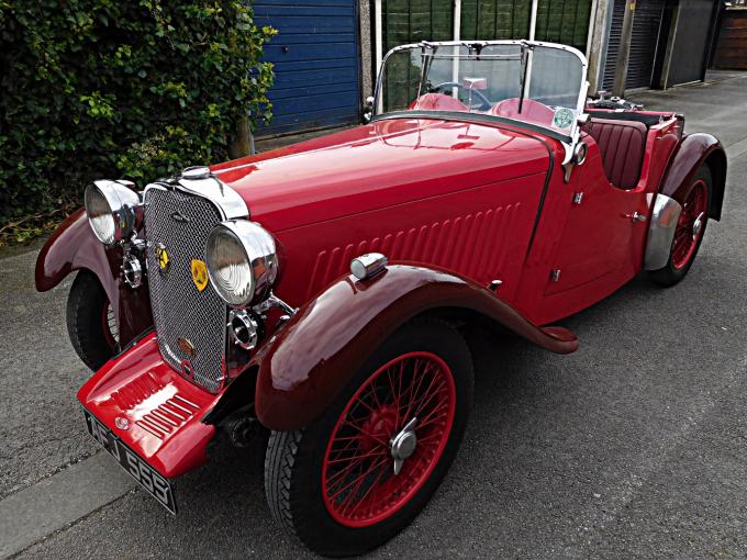 Singer 9 Sport Le Mans 2 seaters  de 1934